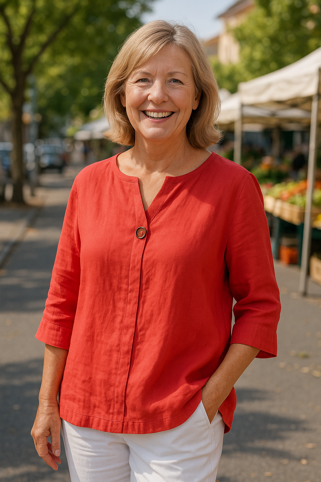 Simone | Blouse for Light, Happy Women