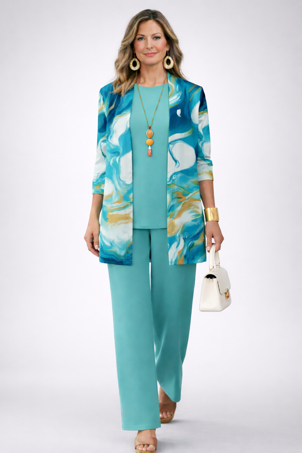 Linen | Three-Piece Set Classic Elegance