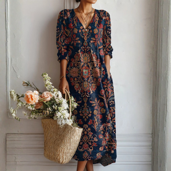 Isla™ - Elegant Canvas Dress