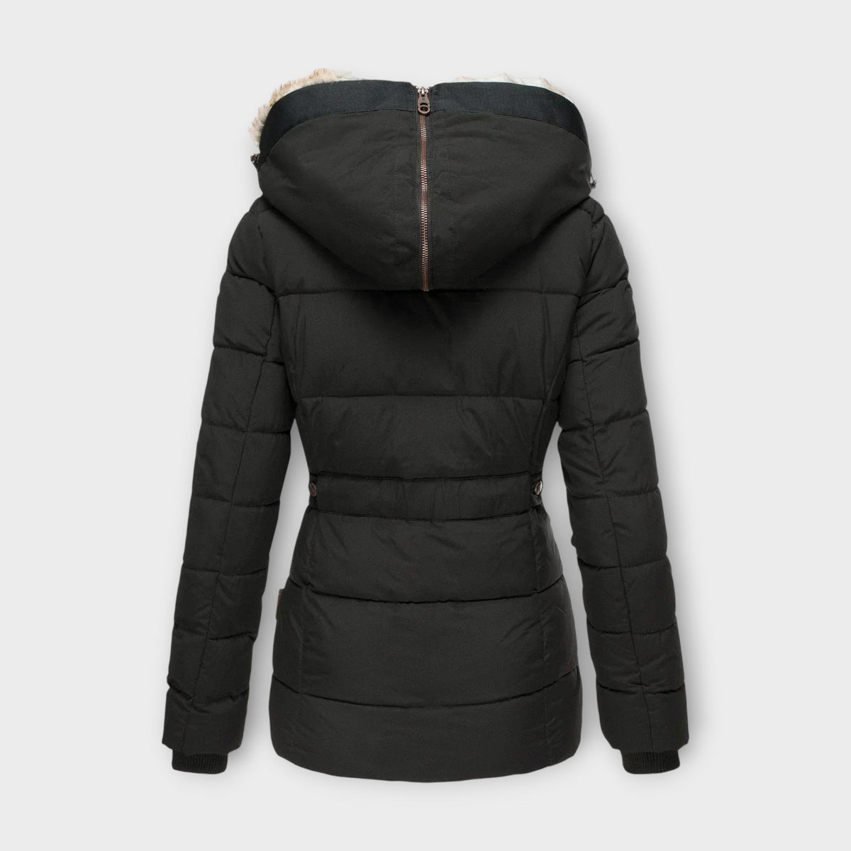 Emine ™ | Leather Jacket with Fur Lining