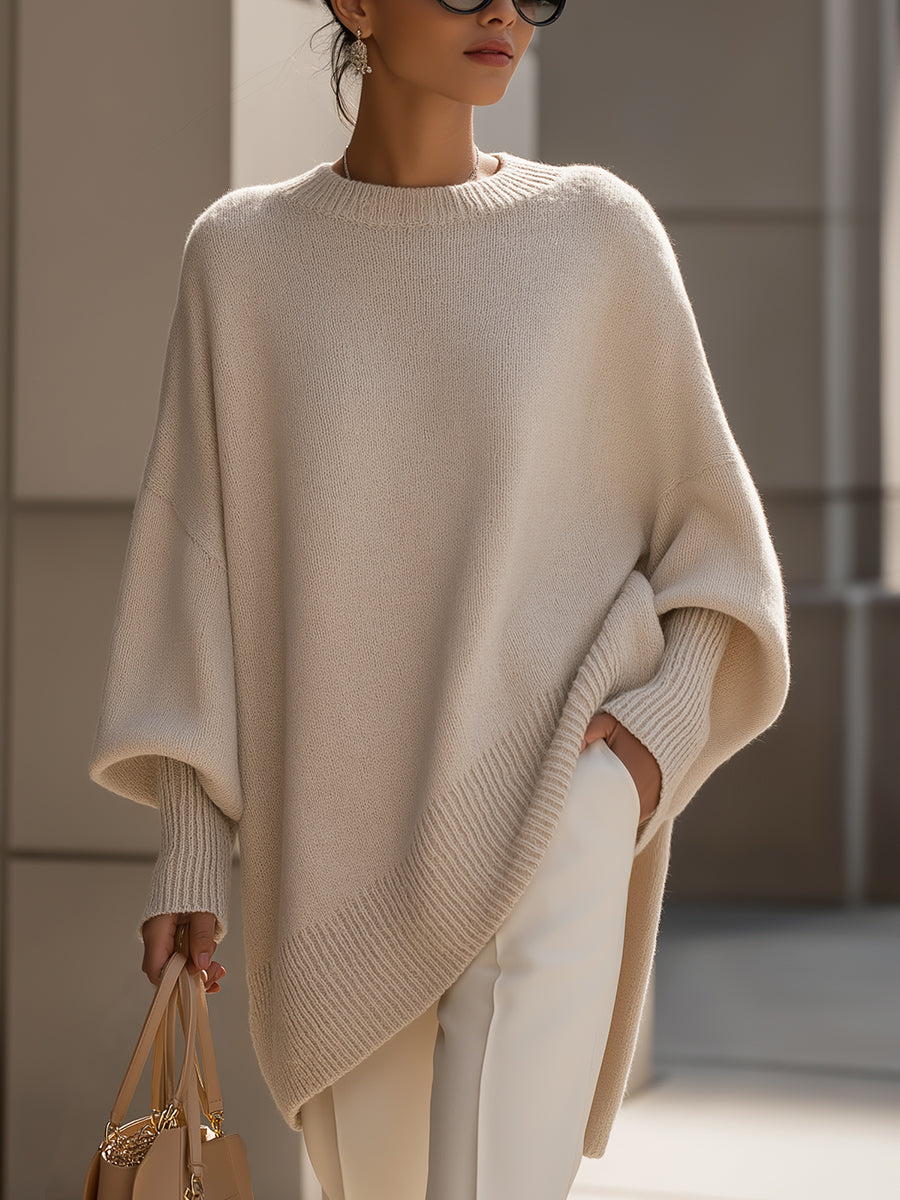 Isolde | Oversize Draped Sweater