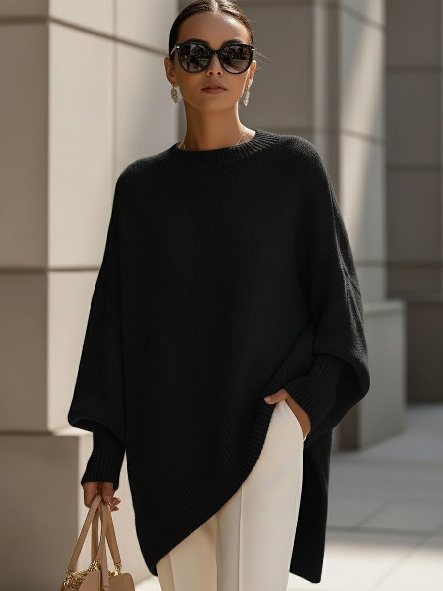 Isolde | Oversize Draped Sweater
