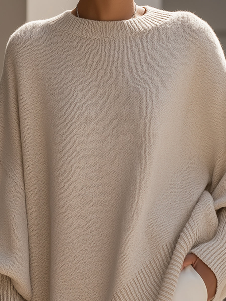 Isolde | Oversize Draped Sweater