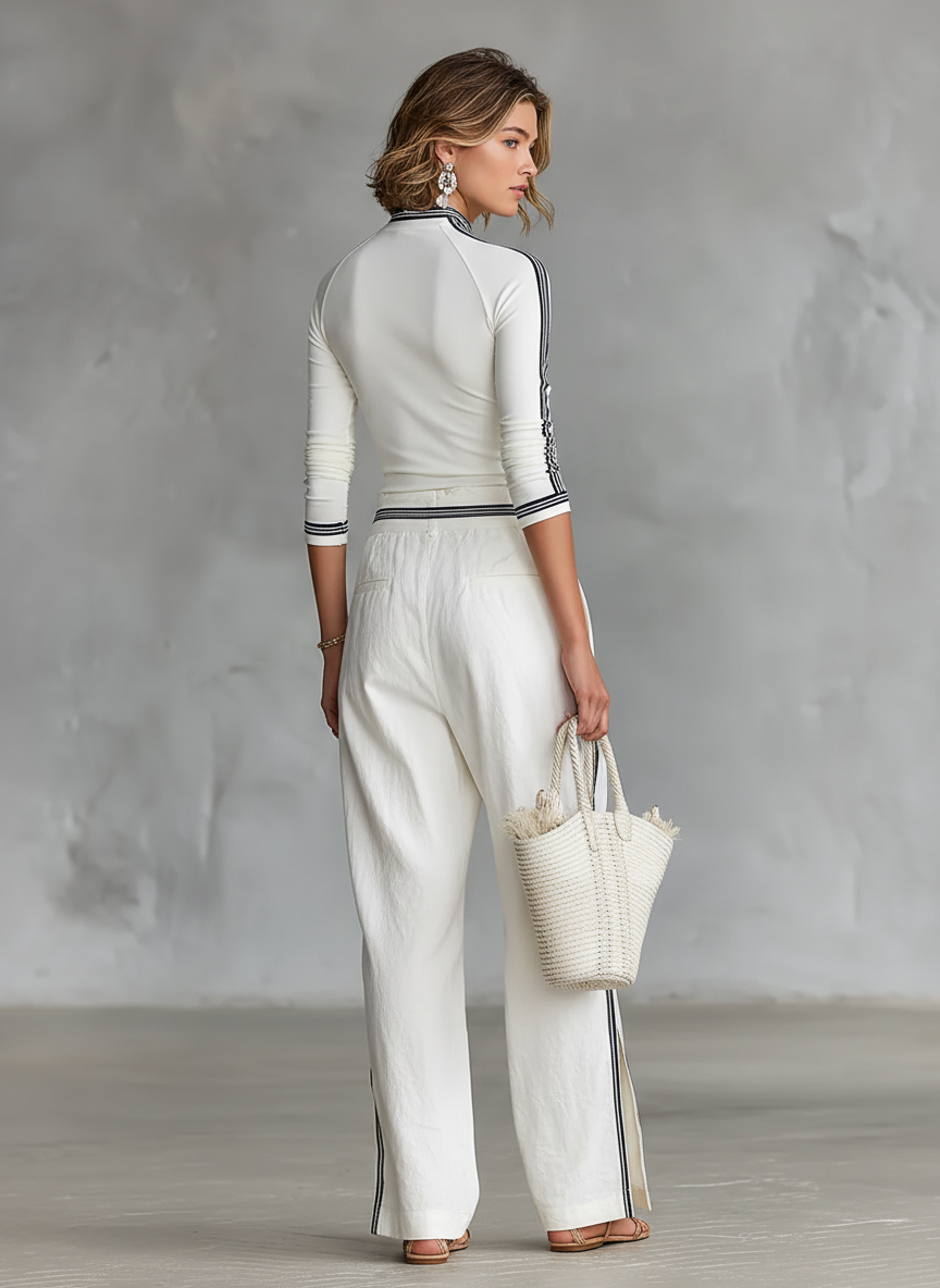 Sport Set: Loose Pants and Top - Comfortable Home Wear
