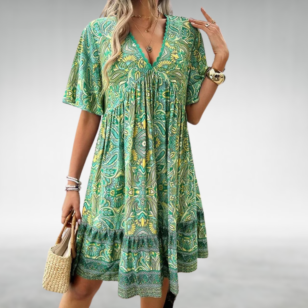 Quinley - Boho Long Dress