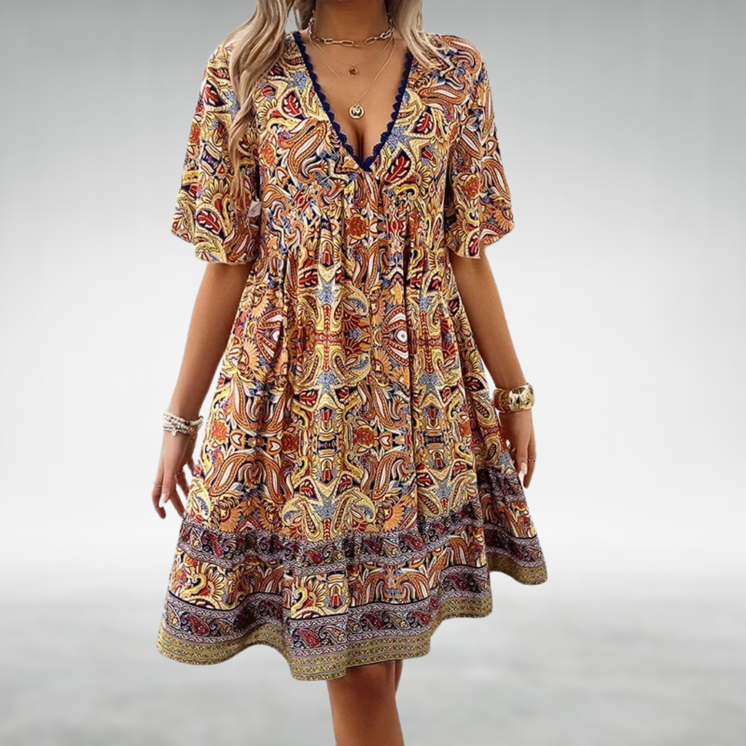 Quinley - Boho Long Dress