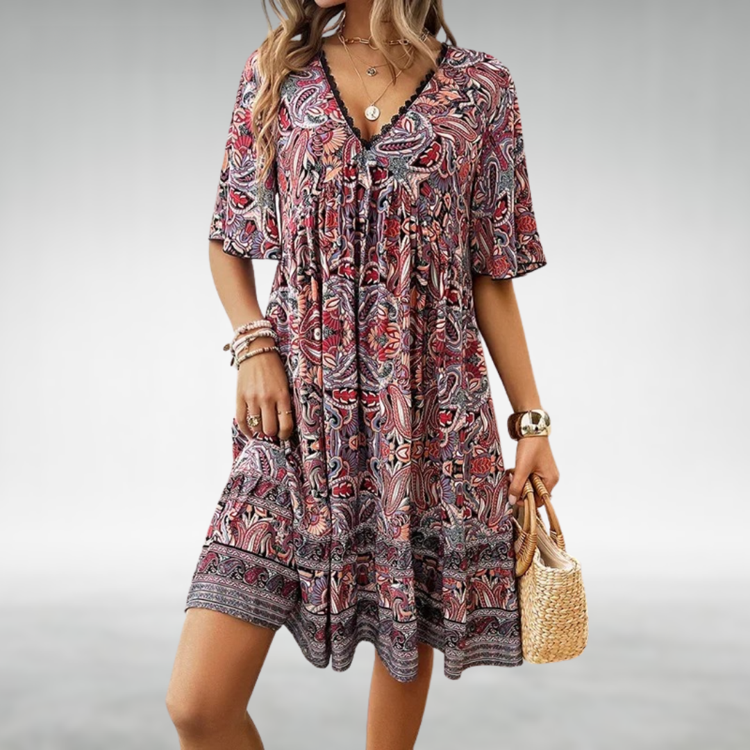 Quinley - Boho Long Dress