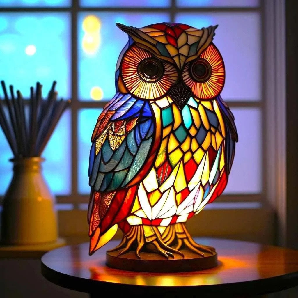 Hedvika | Magical Lamp with Owl