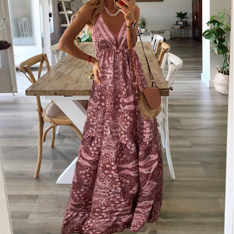 Gweneth - Boho Sleeveless Dress