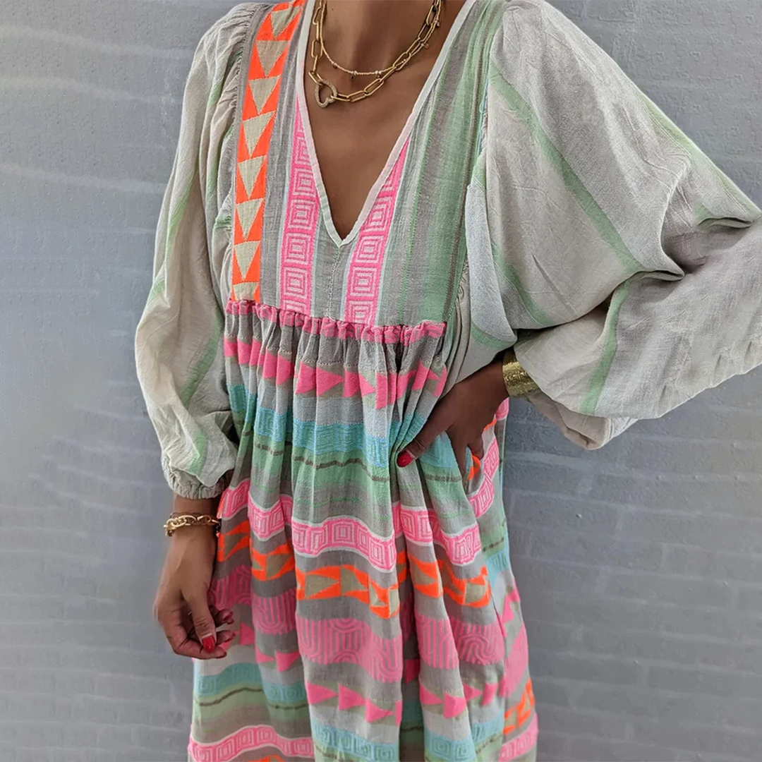Jessenia - Comfortable Boho Dress