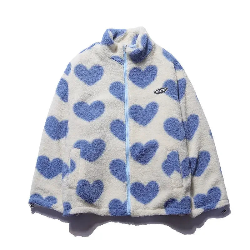 Ivana™ | Two-Layer Jacket with Heart Pattern