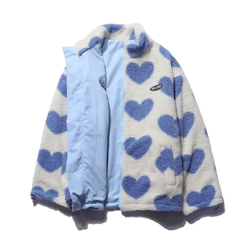 Ivana™ | Two-Layer Jacket with Heart Pattern