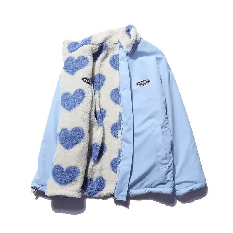 Ivana™ | Two-Layer Jacket with Heart Pattern