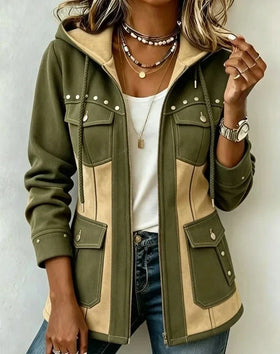 Olive Green / Beige