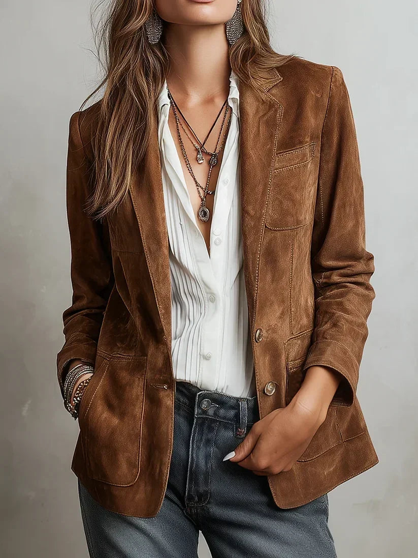 Viktorie | Vintage Brown Blazer