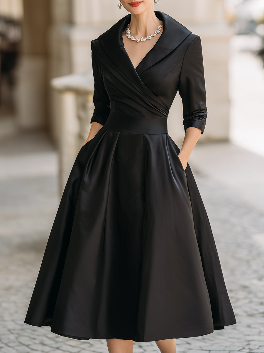 Clara – Elegant Midi Dress