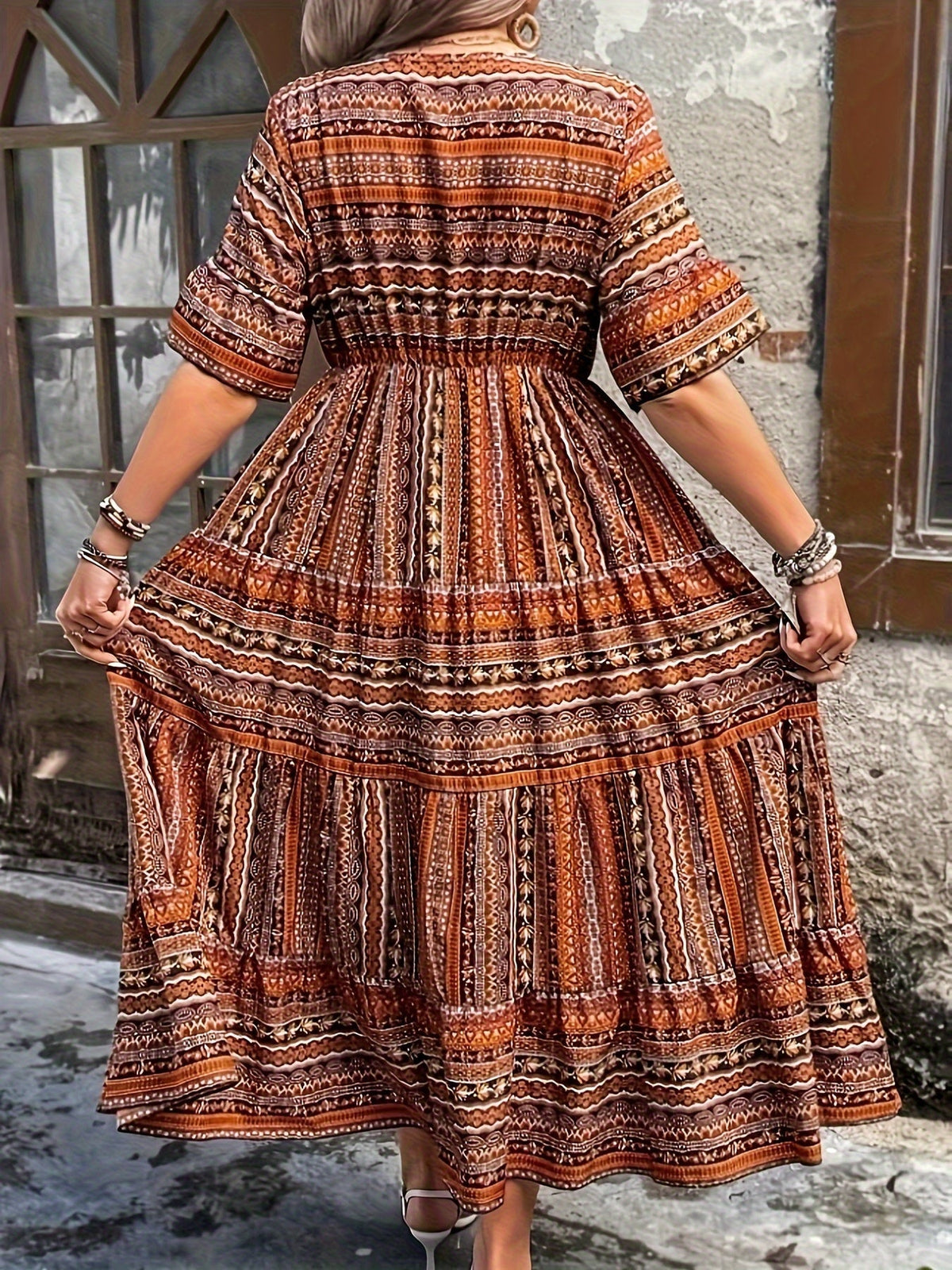 Joraine - Ethno Flow Dress