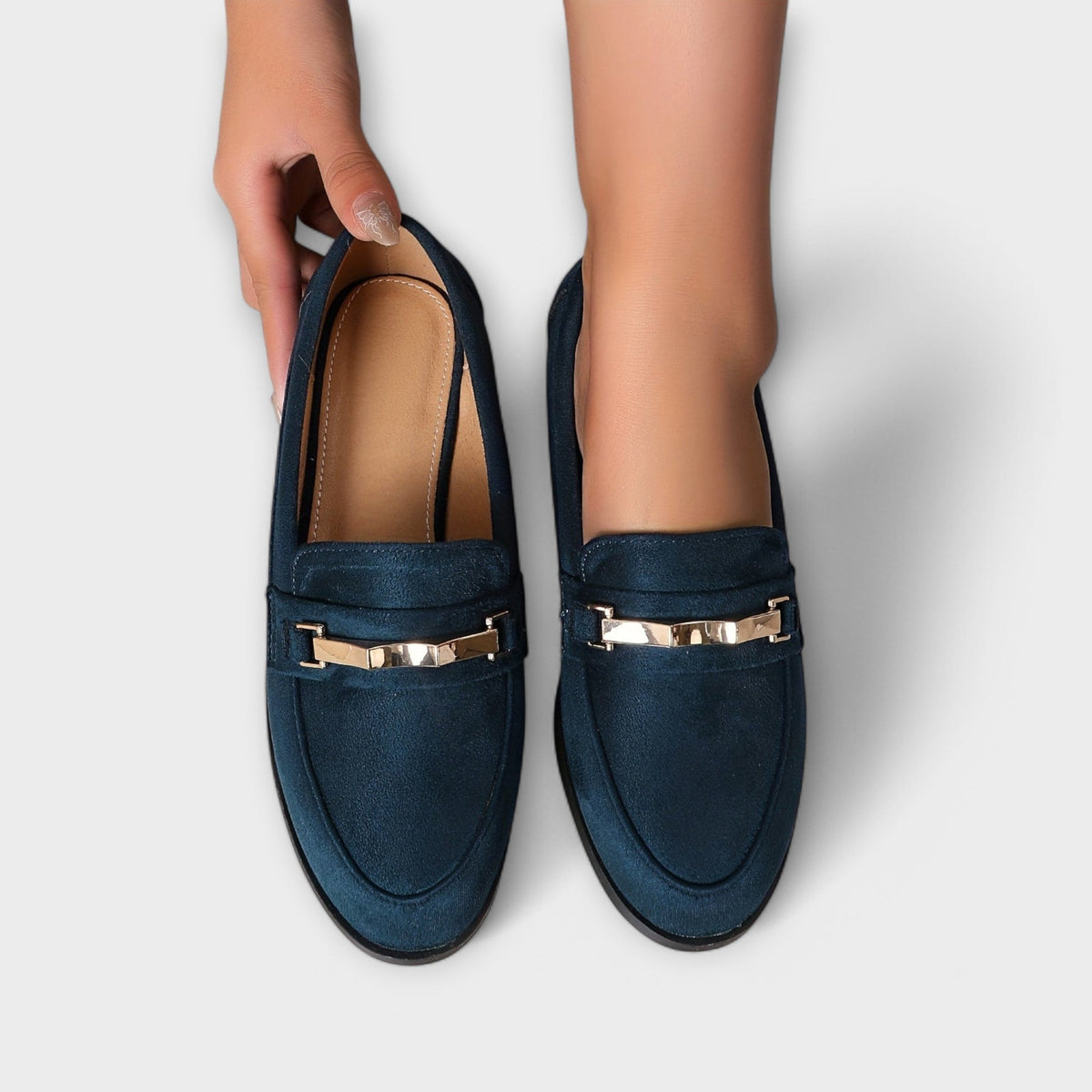 Monica - Flannel Moccasins