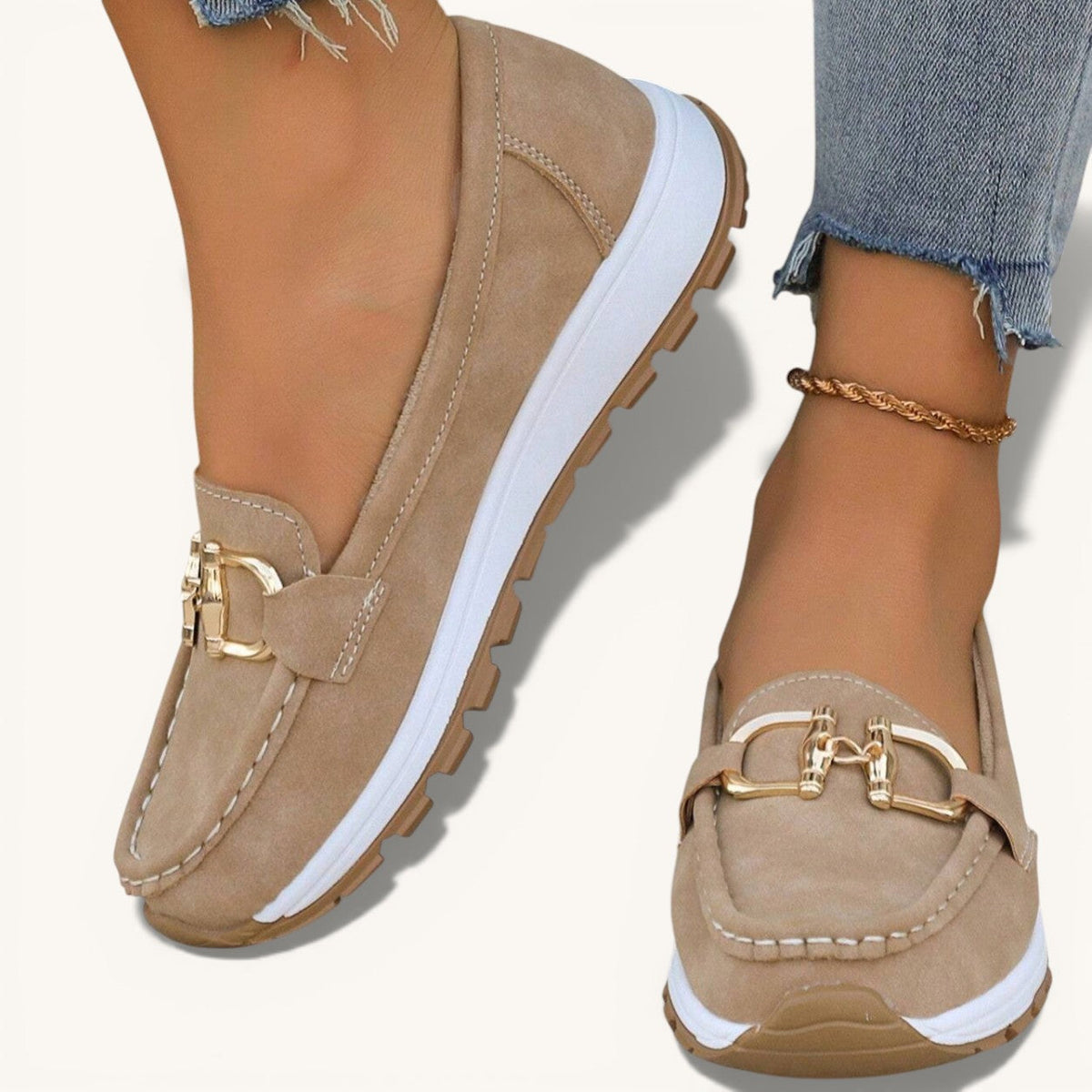 Mari Nati | Platform Loafers with Buckle