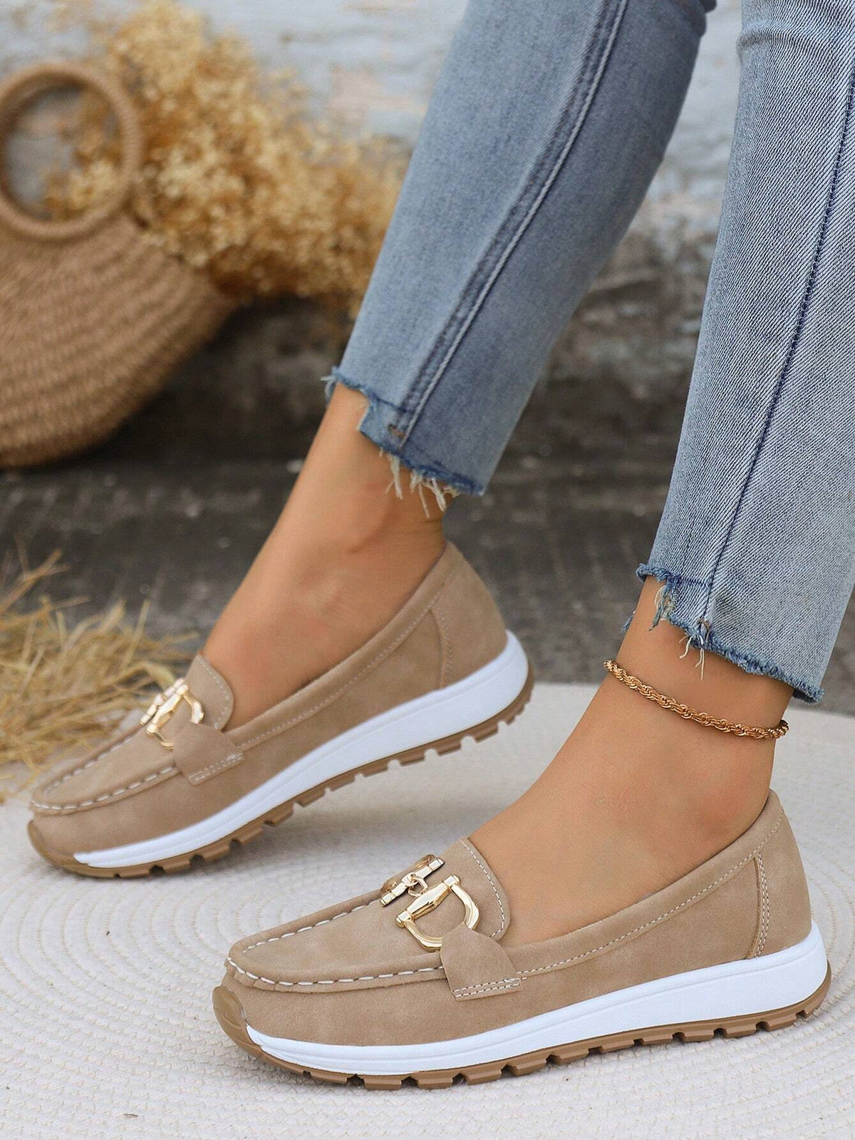 Mari Nati | Platform Loafers with Buckle