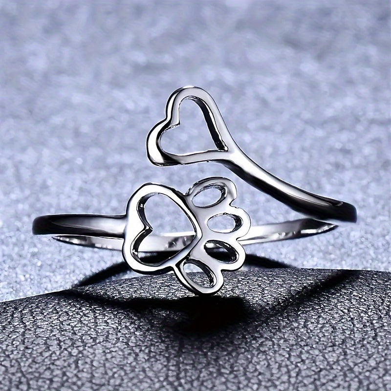 Love Print Ring
