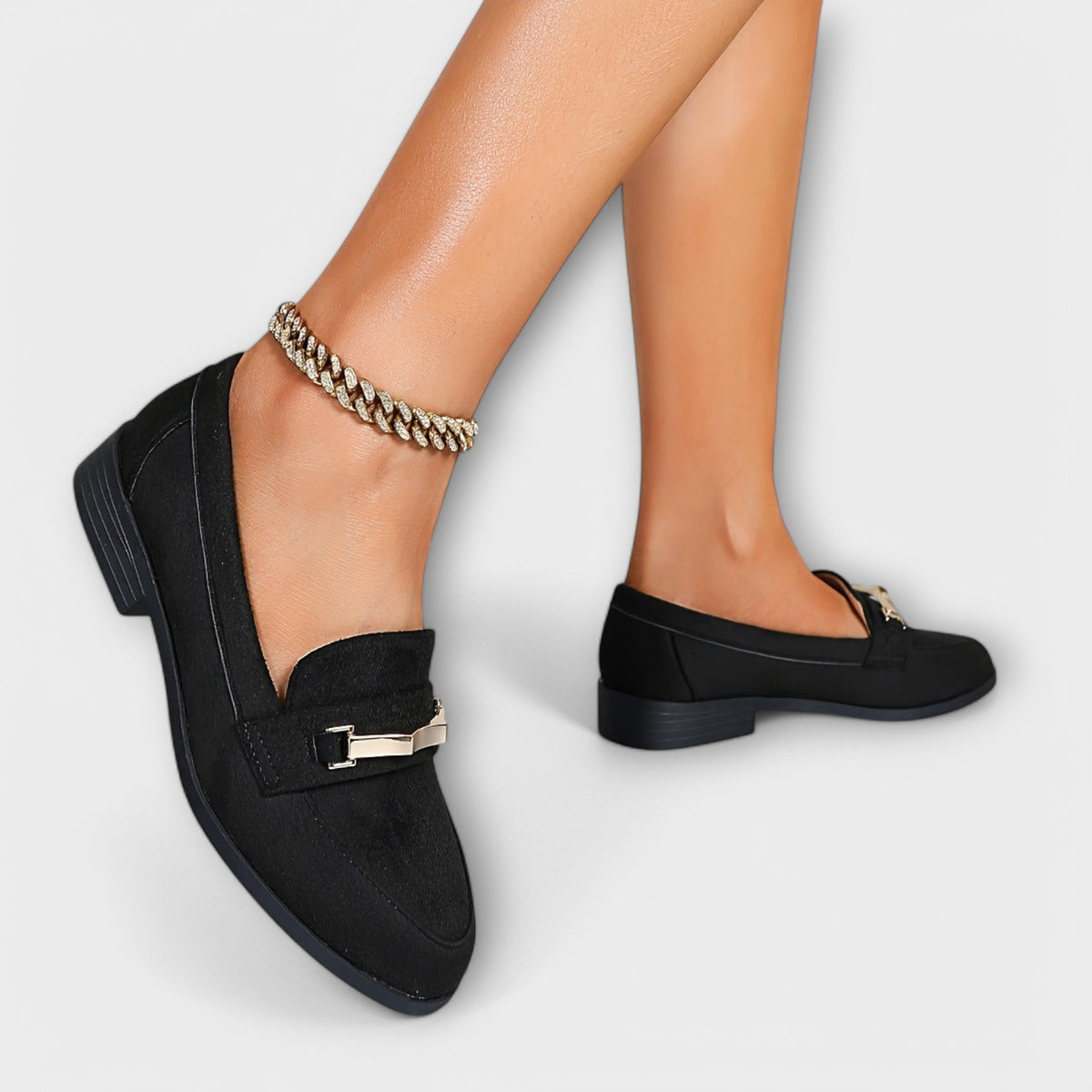 Monica - Flannel Moccasins