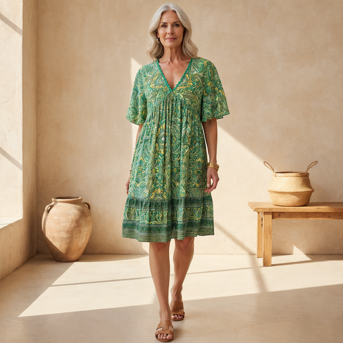 Quinley - Boho Long Dress