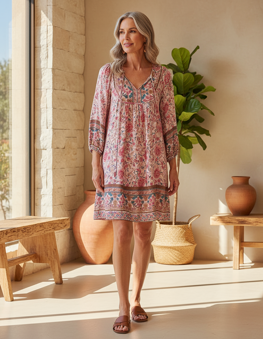 Briseis - Boho Tunic Dress