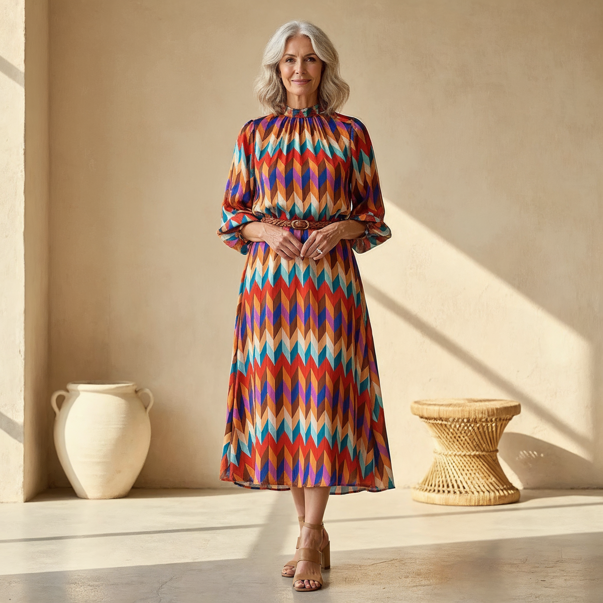 Cassandra - Live Geometric Dress