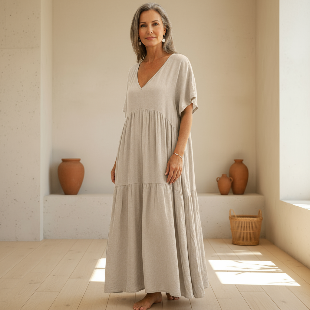 Maelis - Cotton Canvas Dress