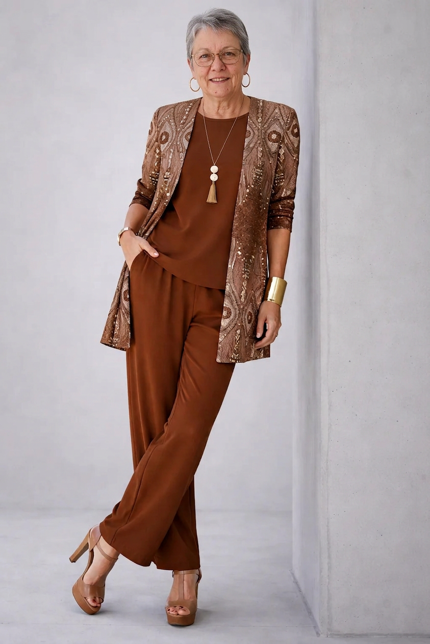 Leslie | Three-Piece Set Classic Elegance