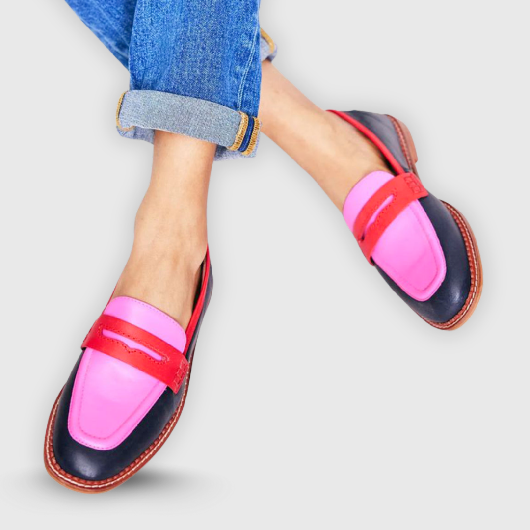 Rosa Carmen | Contrast Color Moccasins