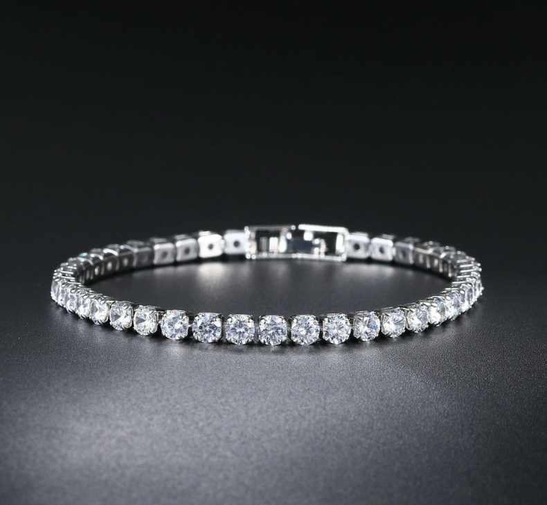 Tennis Bracelet | Silver
