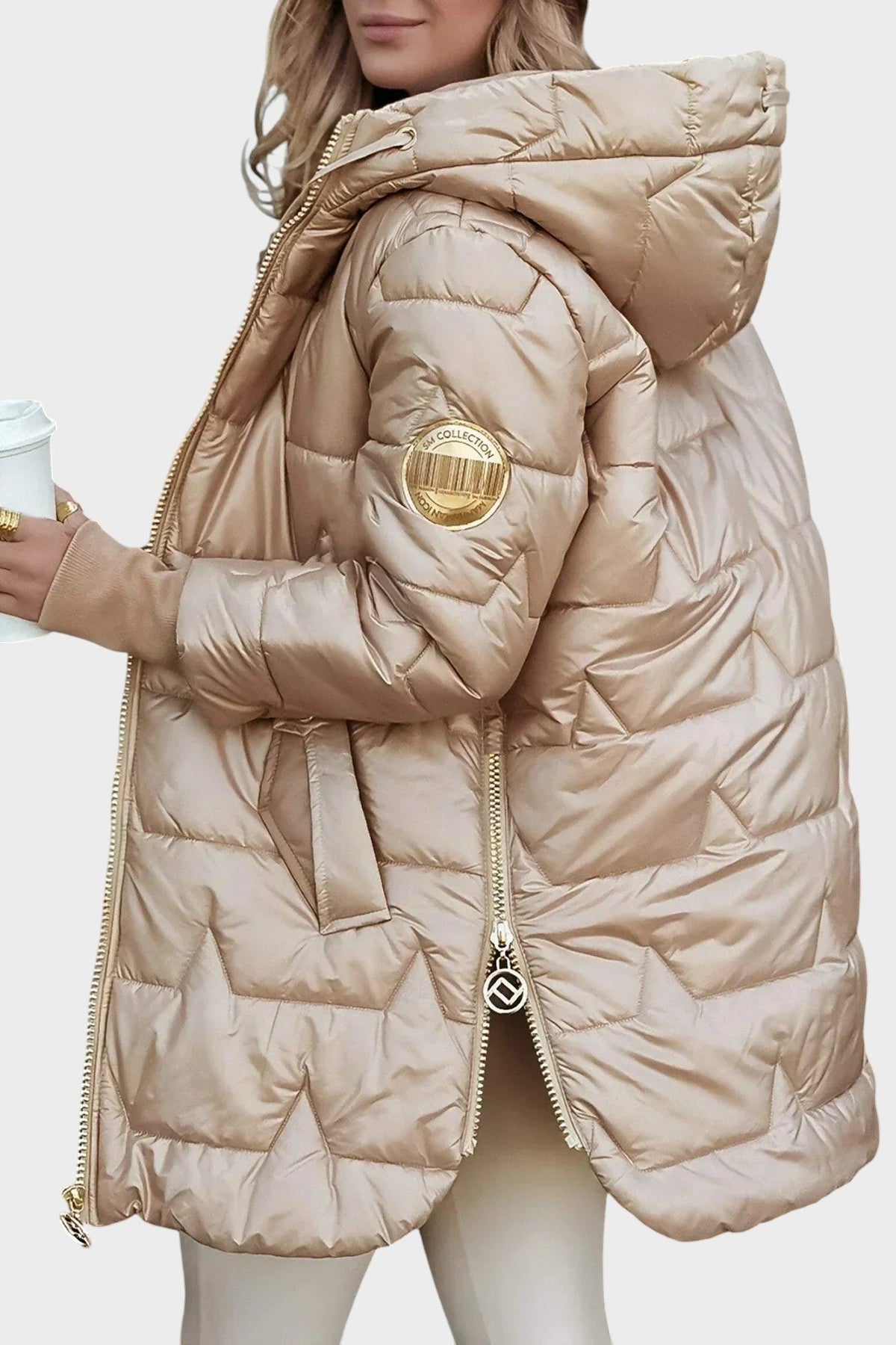 Denisa ™ | Elegant Winter Coat with Hood and Lining