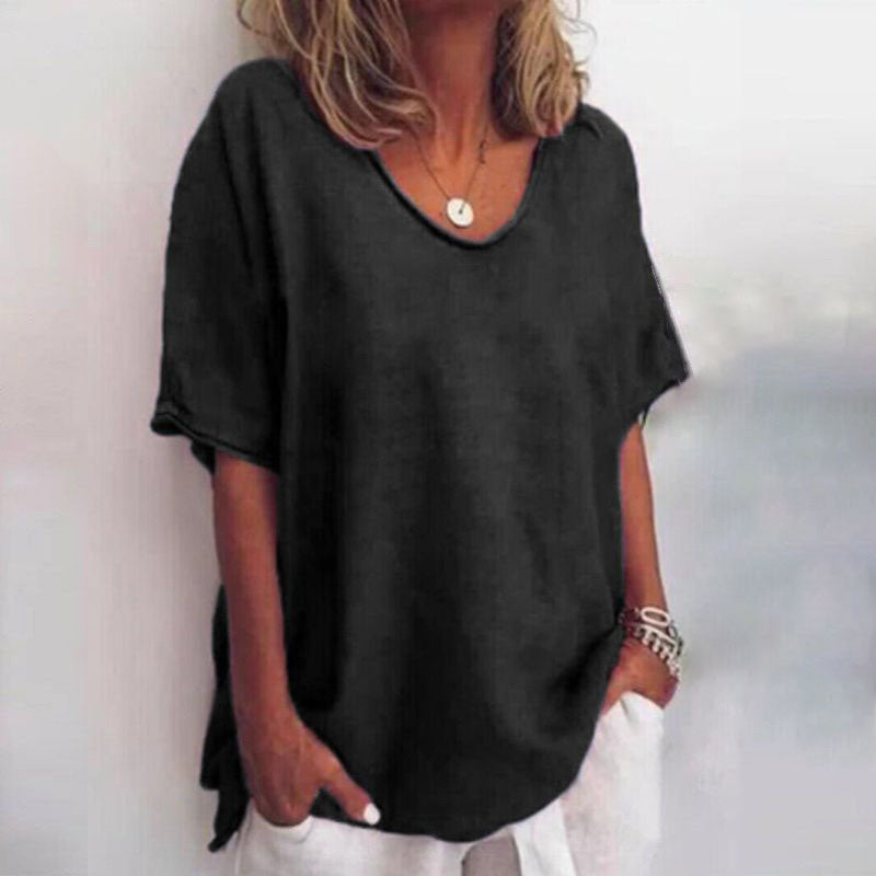 Irene | Soft Draped Everyday Top – Confidence Without Compromise