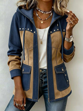 Navy Blue / Beige