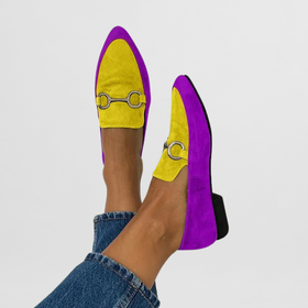 Yellow and Purple